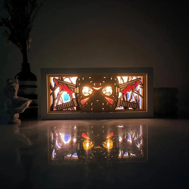 Anime Paper Cut Shadow Box- - Persona Heaven