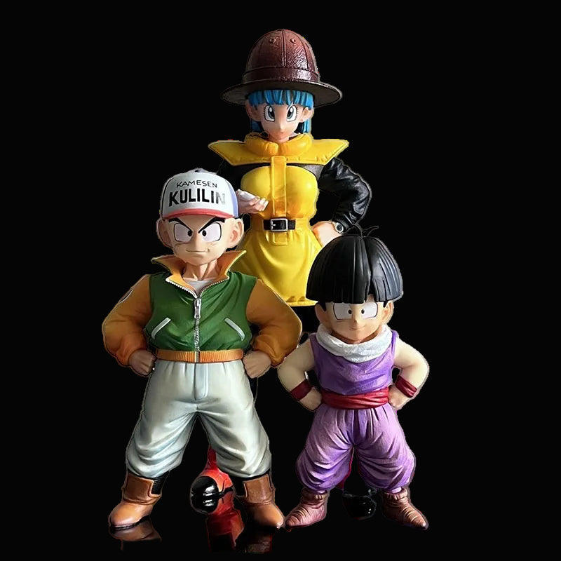 Dragon Ball Krillin,Son Gohan,Bulma Figurines