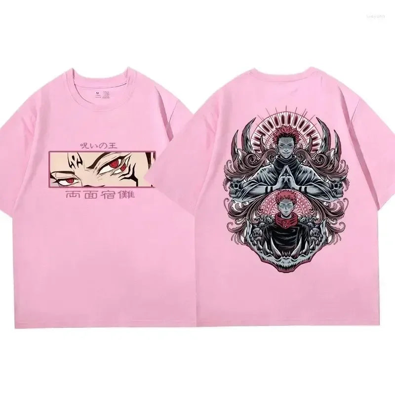 Oversized Jujutsu Kaisen Sukuna T-Shirts