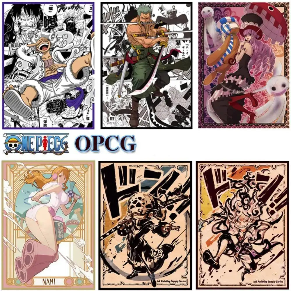 60Pcs One Piece Card Sleeves - Persona Heaven