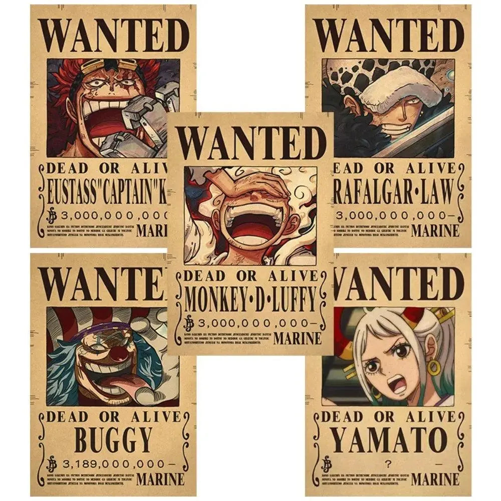 One Piece Bounty Wanted Posters - Persona Heaven