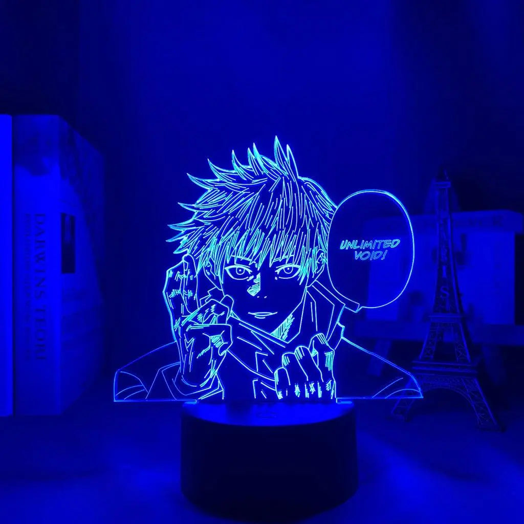 Anime Lamp Satoru Gojo Jujutsu Kaisen Led Night Light For Birthday Gift Jujutsu Kaisen Nightlight Satoru Gojo Lamp Drop Shipping - Persona Heaven