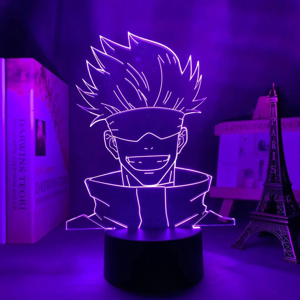 Anime Lamp Satoru Gojo Jujutsu Kaisen Led Night Light For Birthday Gift Jujutsu Kaisen Nightlight Satoru Gojo Lamp Drop Shipping - Persona Heaven