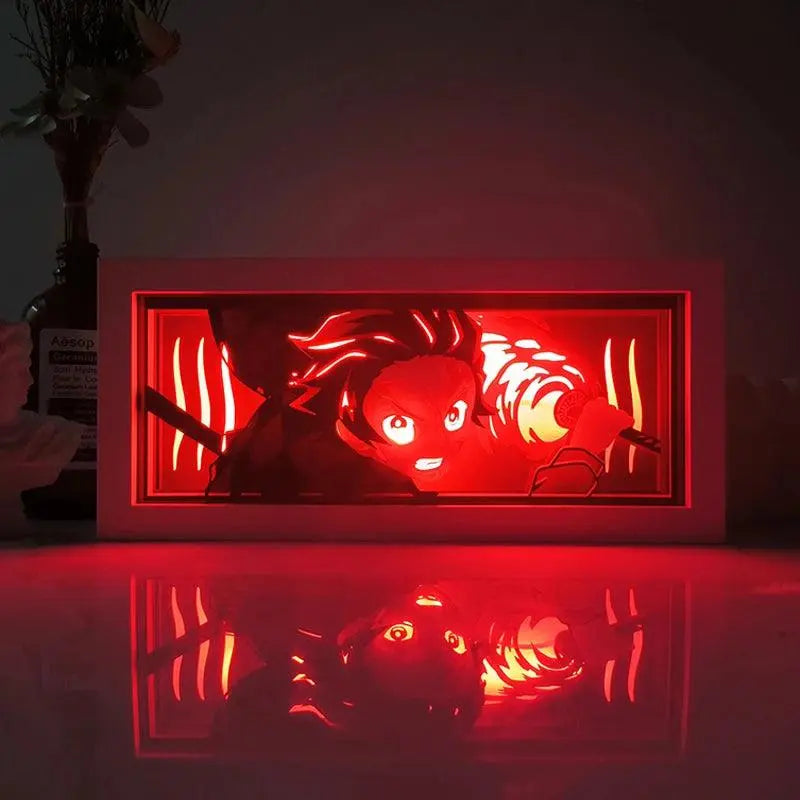 Anime Paper Cut Shadow Box- - Persona Heaven