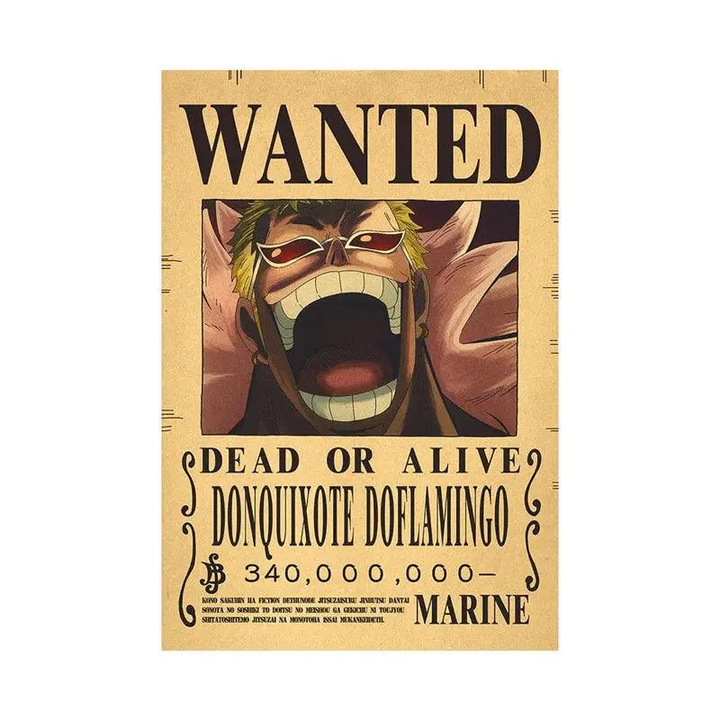 One Piece Bounty Wanted Posters - Persona Heaven