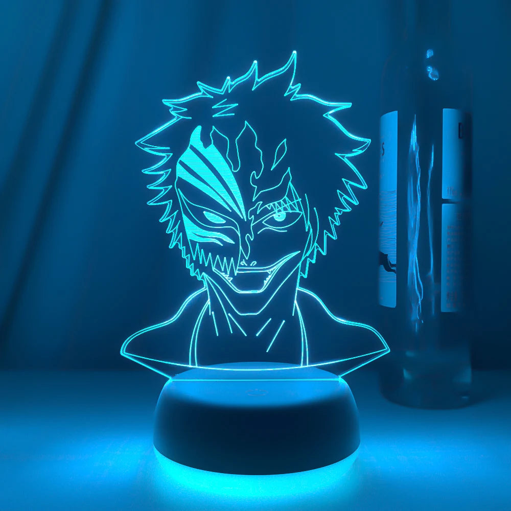 Bleach Mask Face Led Night Light Lamp