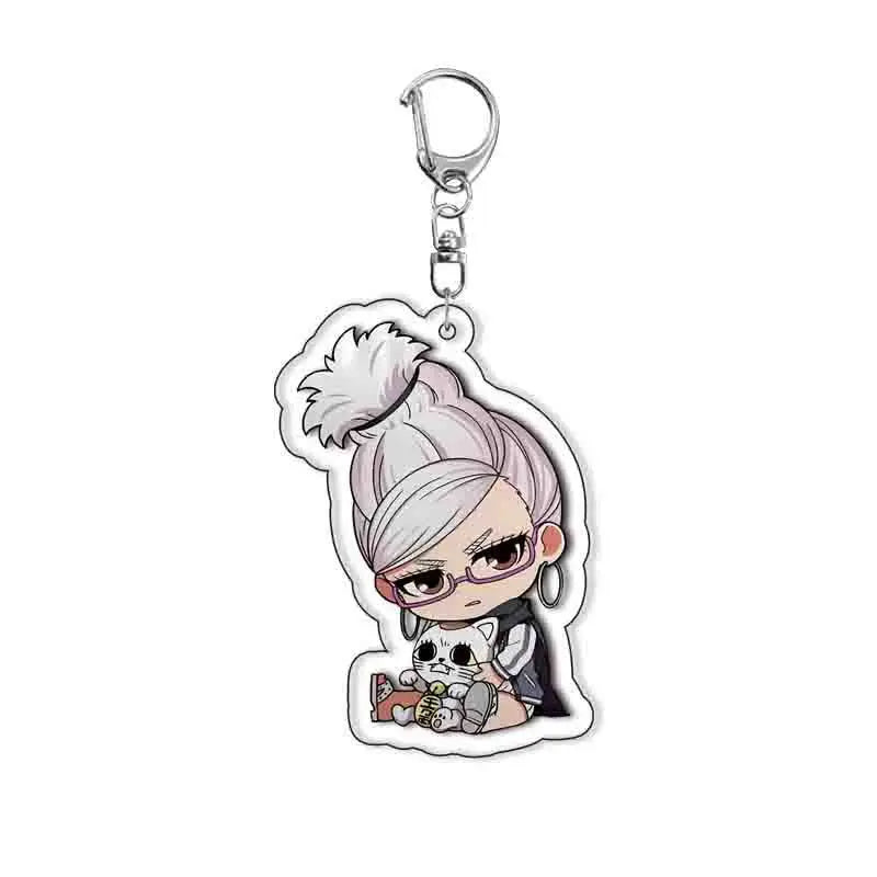 Dandadan Keychain Pendant