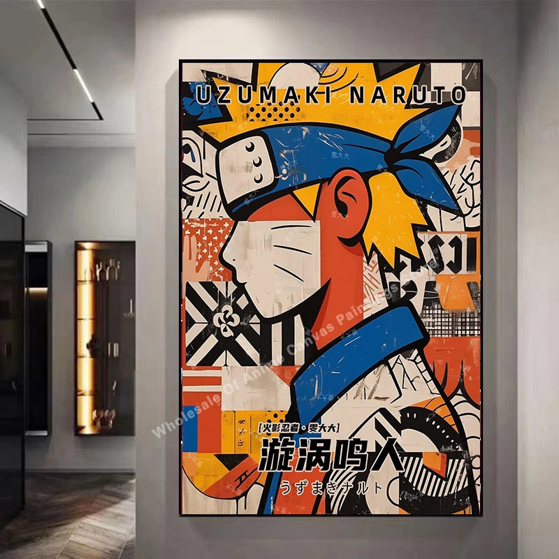 Naruto Graffiti Posters