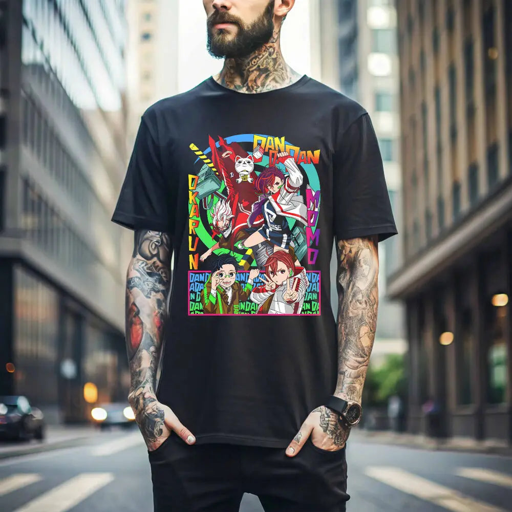 Dandadan Okarun T-shirt Momo Ayase Anime