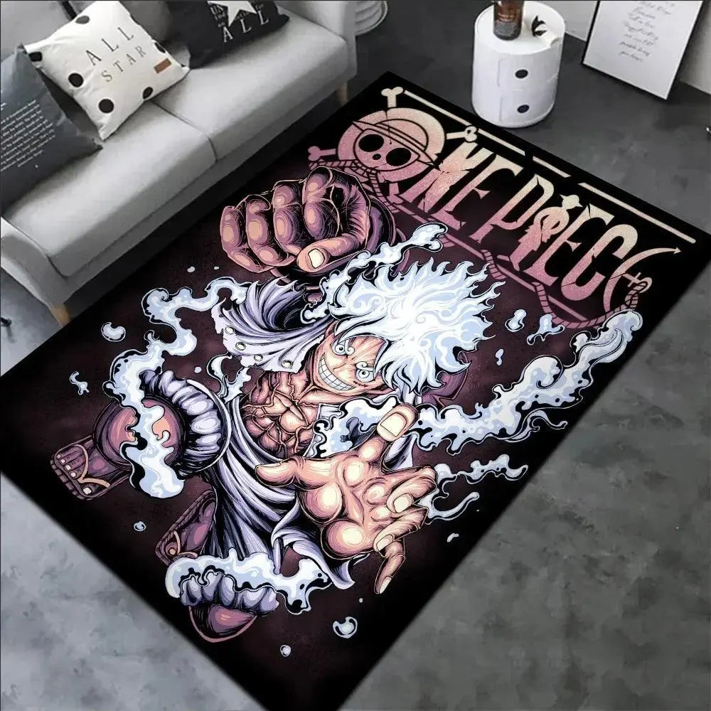 Gear 5 Luffy Area Rugs - Persona Heaven