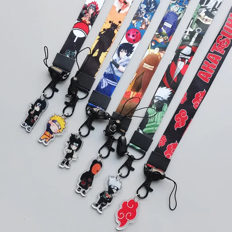 Cute Naruto Japanese Anime Lanyard