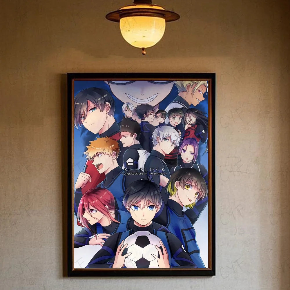 Blue Lock Anime Poster