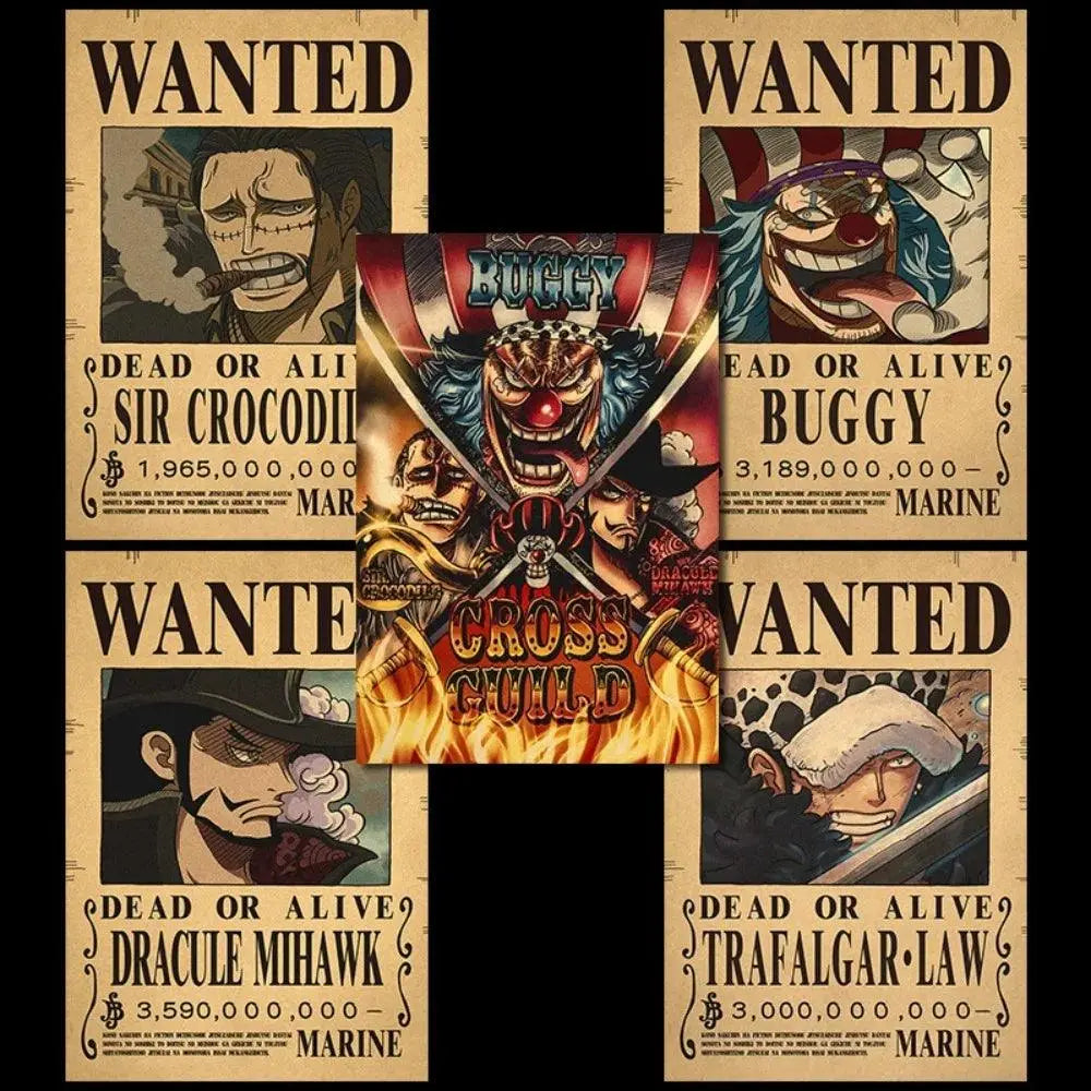 One Piece Bounty Wanted Posters - Persona Heaven