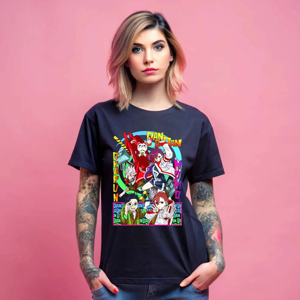 Dandadan Okarun T-shirt Momo Ayase Anime