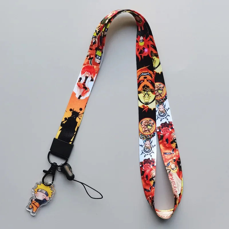 Cute Naruto Japanese Anime Lanyard