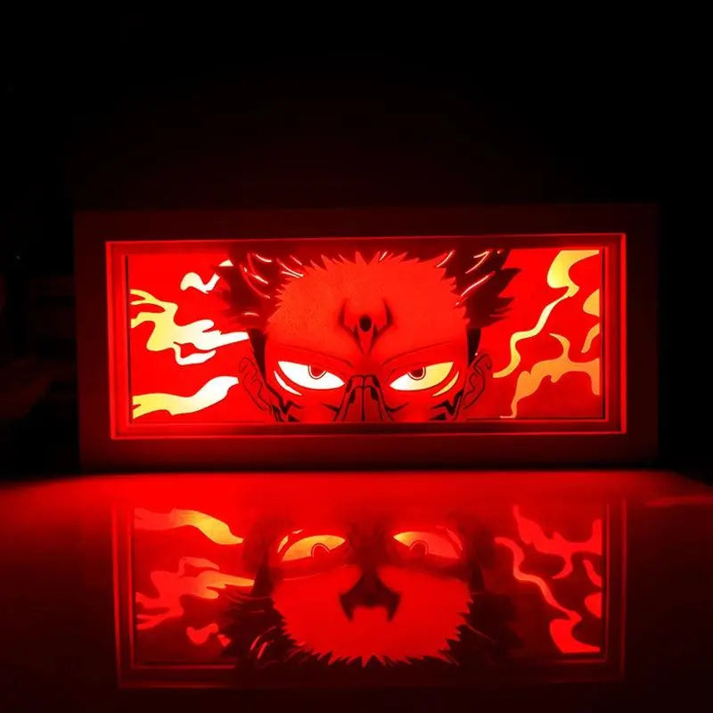 Anime Paper Cut Shadow Box- - Persona Heaven