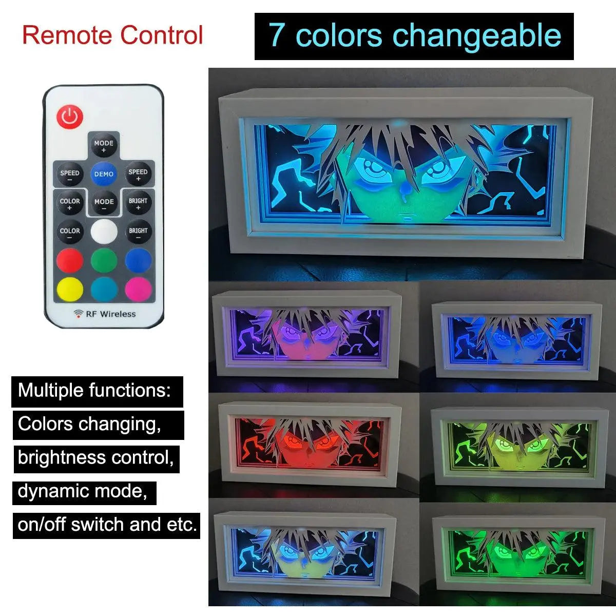 Anime Paper Cut Shadow Box- - Persona Heaven