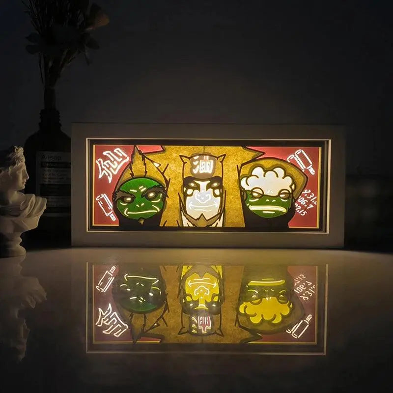 Anime Paper Cut Shadow Box- - Persona Heaven