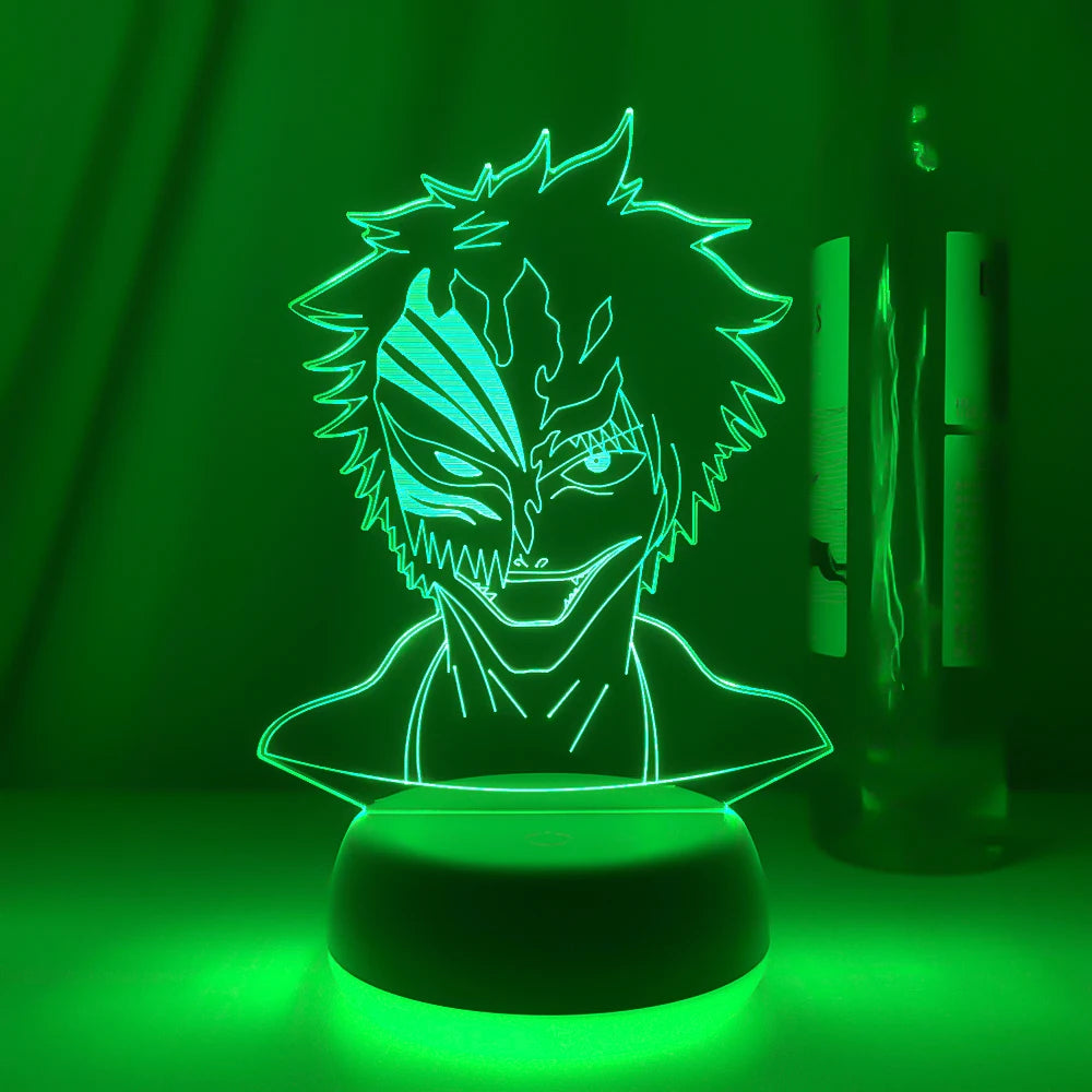 Bleach Mask Face Led Night Light Lamp