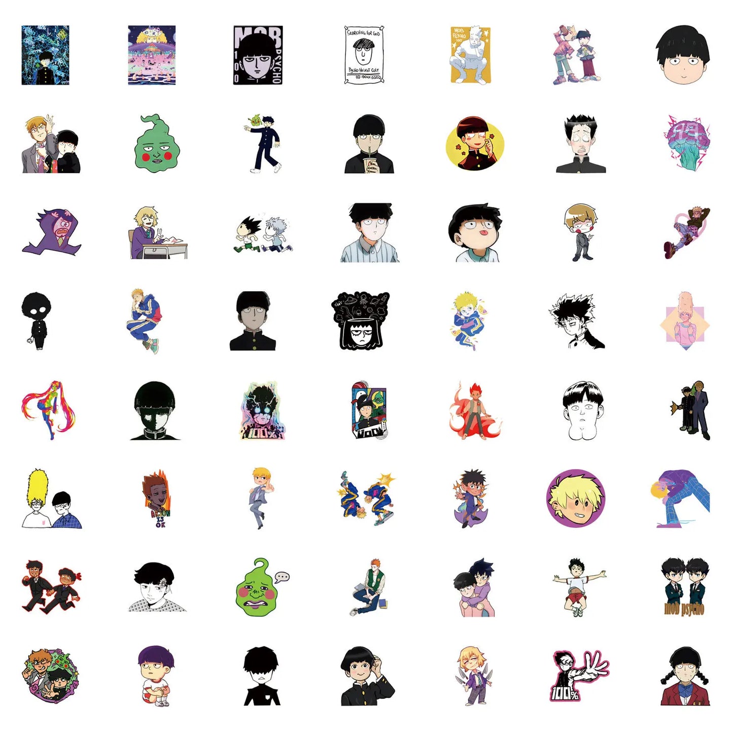 Mob Psycho 100 Stickers