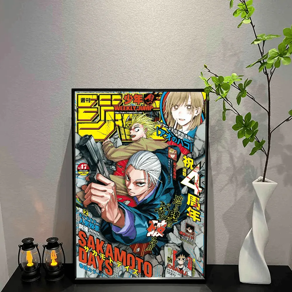 Sakamoto Days Anime Poster – Modern Wall Art For Home & Gifts! - Persona Heaven
