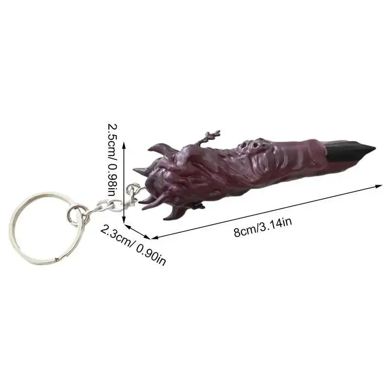 Anime Jujutsukaisen Finger Keychains Itadori Yuji Gojo Satoru Ryomen Sukuna Figure Cosplay Accessories Fans Gift - Persona Heaven