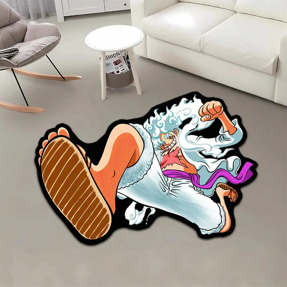 Gear 5 Luffy Area Rugs - Persona Heaven