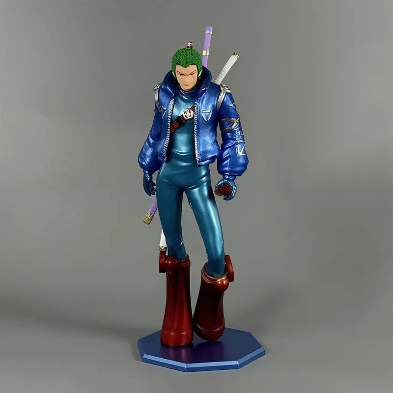 Cyberpunk Zoro Anime One Piece Figure