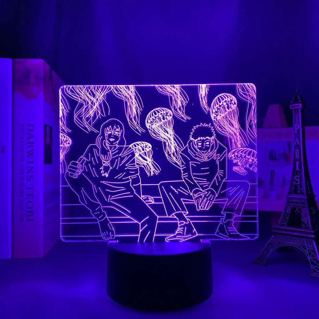 Anime Lamp Satoru Gojo Jujutsu Kaisen Led Night Light For Birthday Gift Jujutsu Kaisen Nightlight Satoru Gojo Lamp Drop Shipping - Persona Heaven