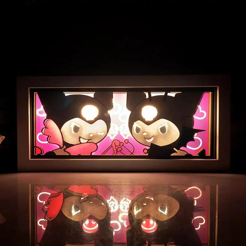 Anime Paper Cut Shadow Box- - Persona Heaven