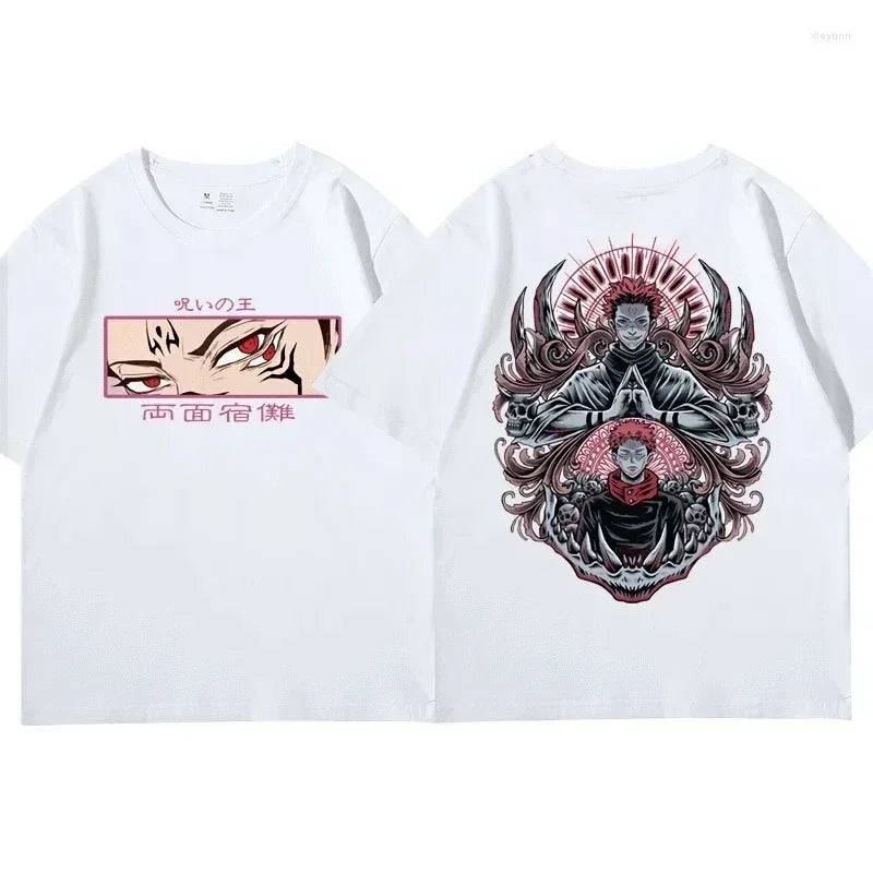 Oversized Jujutsu Kaisen Sukuna T-Shirts