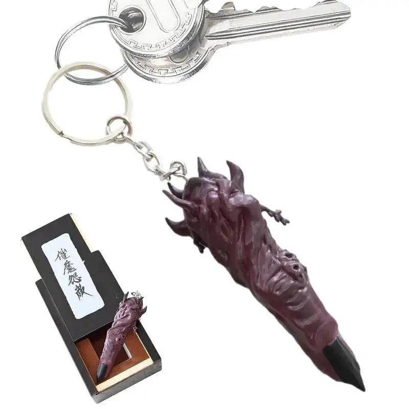 Anime Jujutsukaisen Finger Keychains Itadori Yuji Gojo Satoru Ryomen Sukuna Figure Cosplay Accessories Fans Gift - Persona Heaven