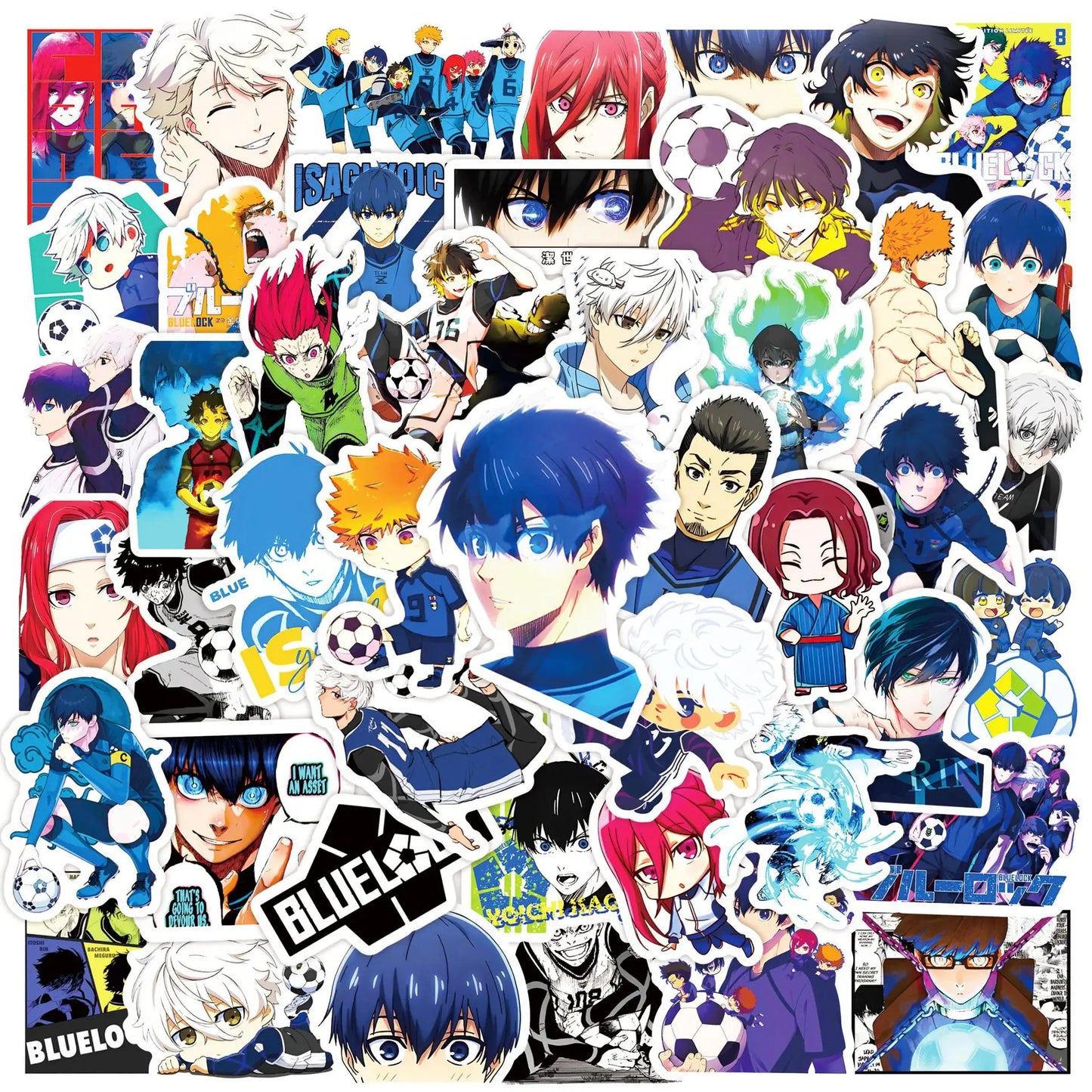 Bluelock Stickers