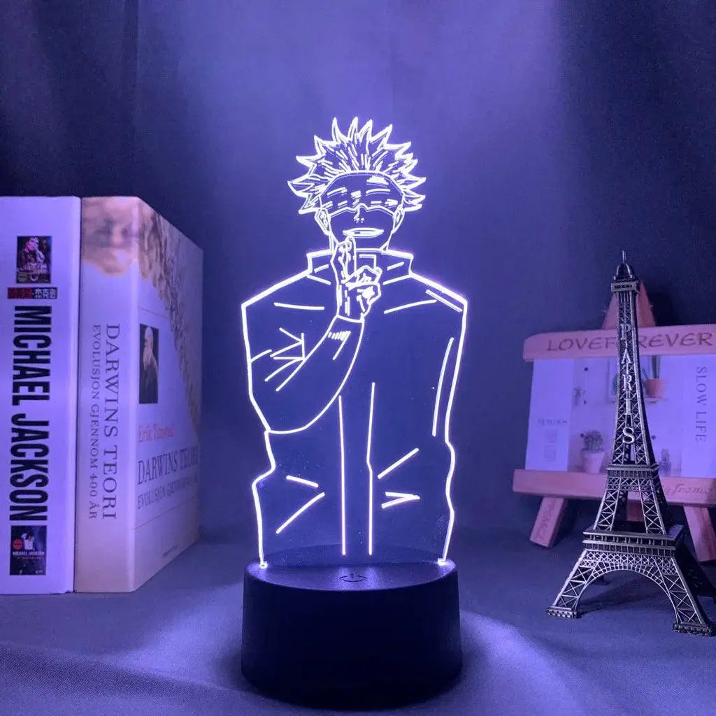 Anime Lamp Satoru Gojo Jujutsu Kaisen Led Night Light For Birthday Gift Jujutsu Kaisen Nightlight Satoru Gojo Lamp Drop Shipping - Persona Heaven
