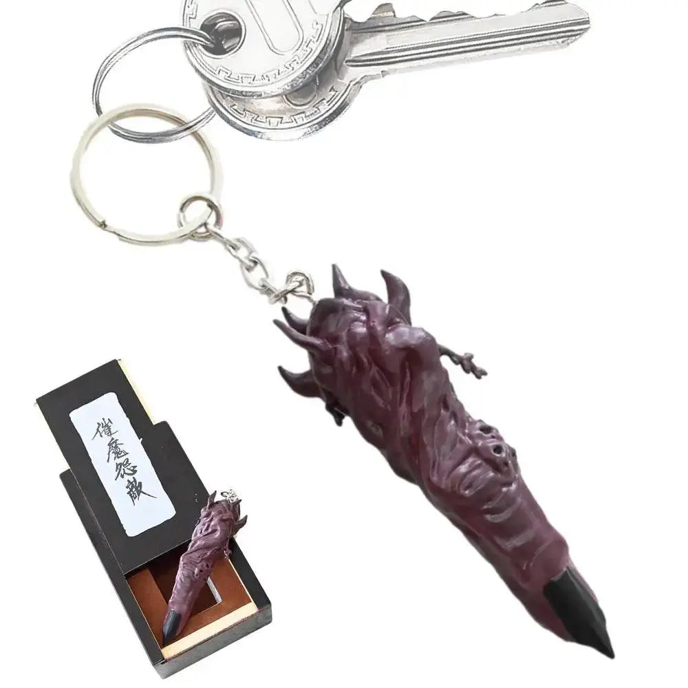 Anime Jujutsukaisen Finger Keychains Itadori Yuji Gojo Satoru Ryomen Sukuna Figure Cosplay Accessories Fans Gift - Persona Heaven