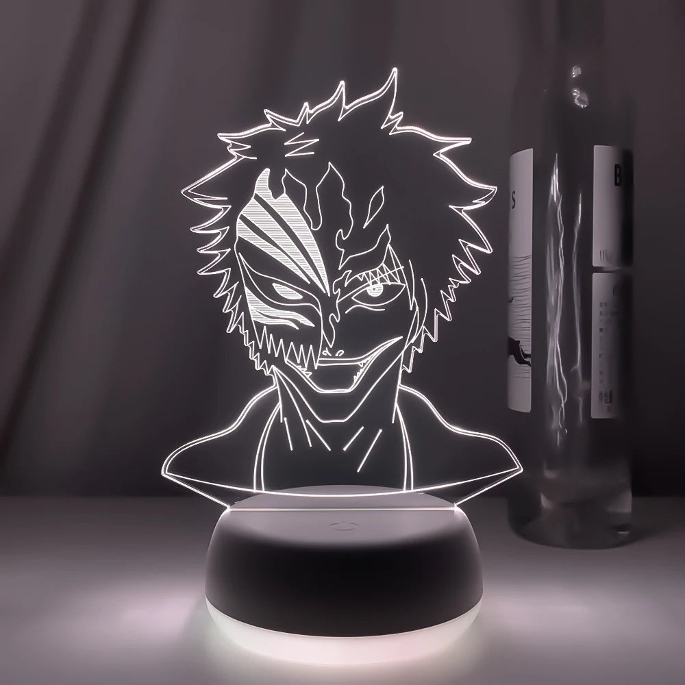 Bleach Mask Face Led Night Light Lamp