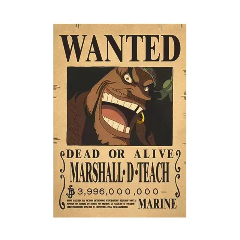 One Piece Bounty Wanted Posters - Persona Heaven