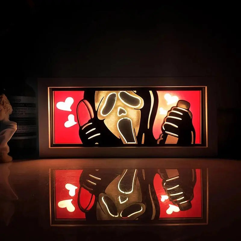 Anime Paper Cut Shadow Box- - Persona Heaven