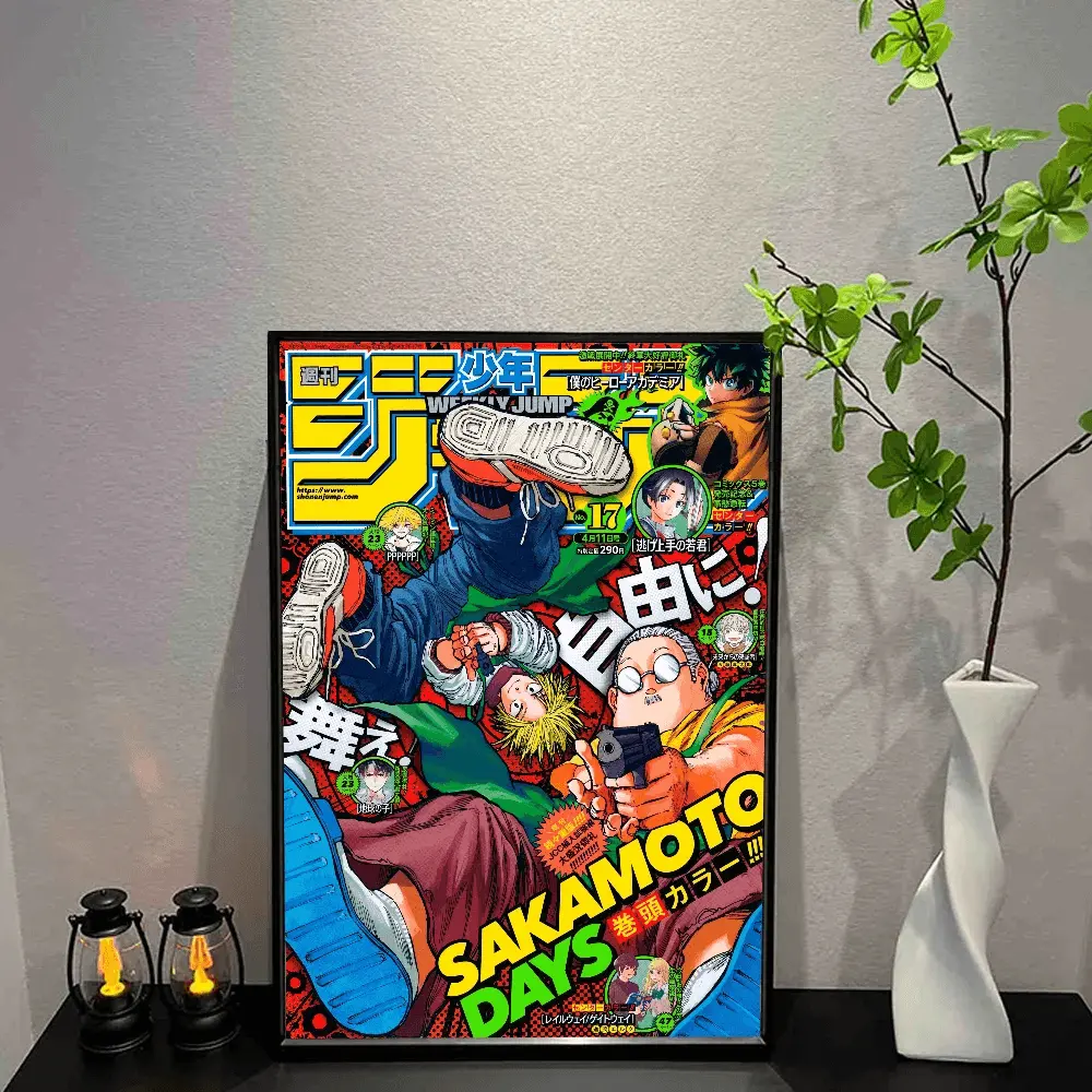 Sakamoto Days Anime Poster – Modern Wall Art For Home & Gifts! - Persona Heaven