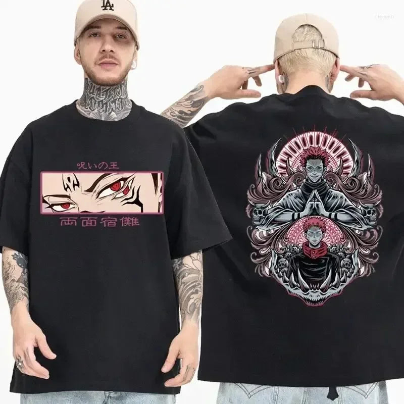 Oversized Jujutsu Kaisen Sukuna T-Shirts