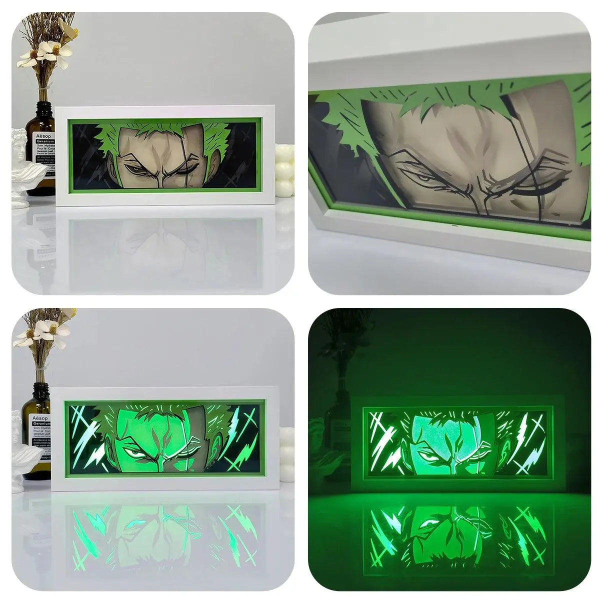 Anime Paper Cut Shadow Box- - Persona Heaven