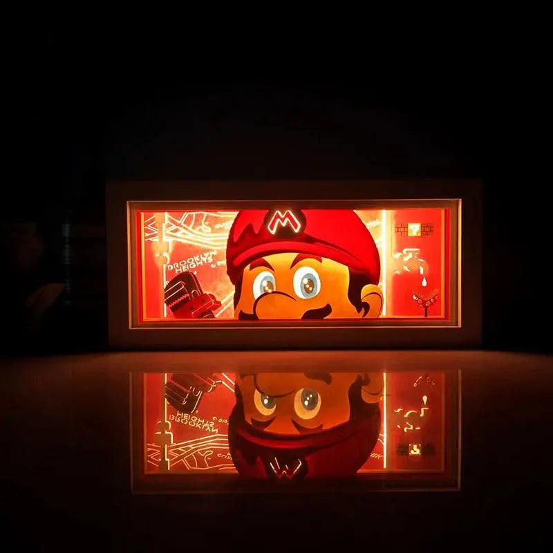 Anime Paper Cut Shadow Box- - Persona Heaven