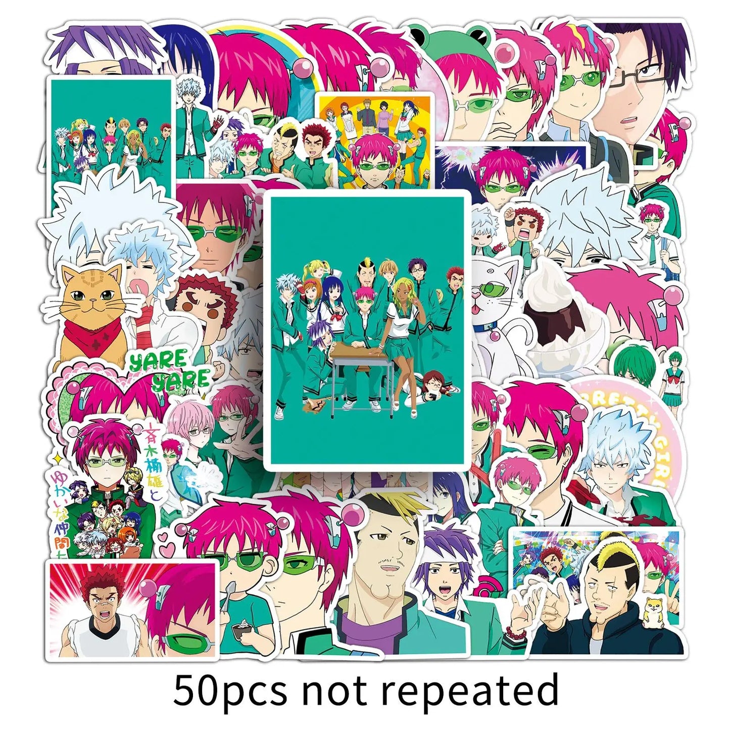 Saiki Kusuo Stickers