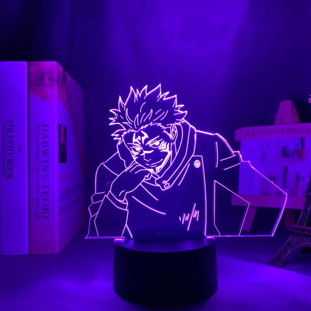 Anime Lamp Satoru Gojo Jujutsu Kaisen Led Night Light For Birthday Gift Jujutsu Kaisen Nightlight Satoru Gojo Lamp Drop Shipping - Persona Heaven