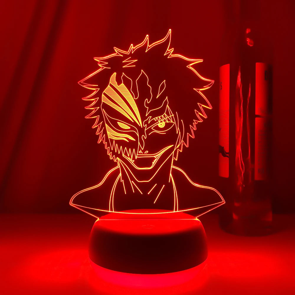 Bleach Mask Face Led Night Light Lamp