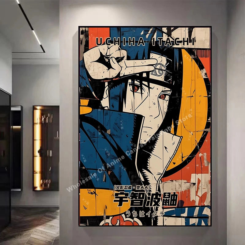 Naruto Graffiti Posters