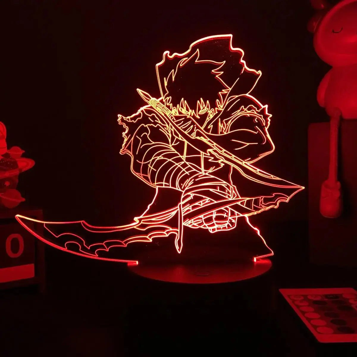 Solo Leveling Led Light Acrylic Stand - Persona Heaven