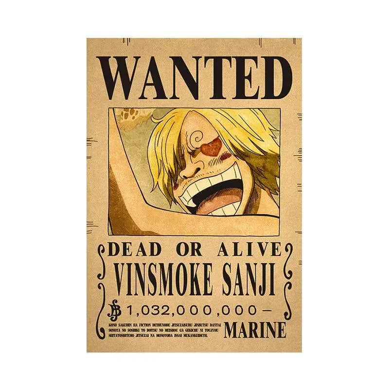 One Piece Bounty Wanted Posters - Persona Heaven