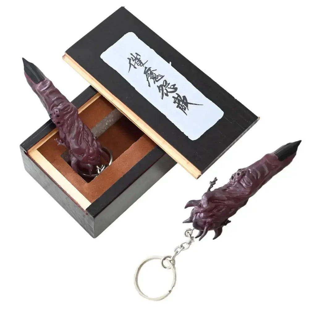 Anime Jujutsukaisen Finger Keychains Itadori Yuji Gojo Satoru Ryomen Sukuna Figure Cosplay Accessories Fans Gift - Persona Heaven