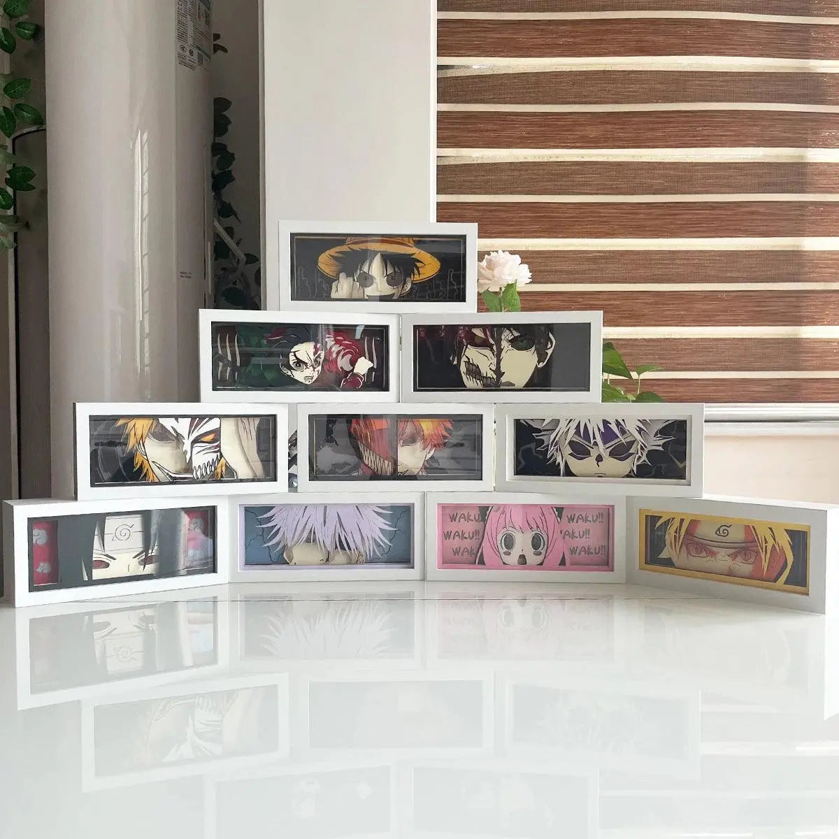 Anime Paper Cut Shadow Box- - Persona Heaven